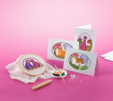 House of Crafts - Bastelkit "Painting Card" 