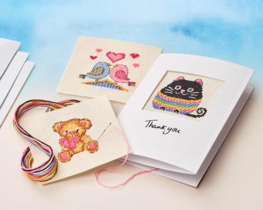 House of Crafts - Bastelkit "Cross Stitch" 