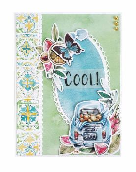 Studio Light - Designpapier A5 "Fresh Citrus" Mixed Paper Pad - 42 Bogen 