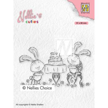 Nellie's Choice - Stempel "Javi Birthday Party" Clear Stamps Nellie´s Cuties 