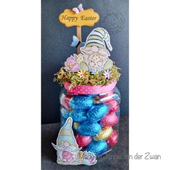 Nellie's Choice - Stempel "Easter Gnom" Clear Stamps Nellie´s Cuties 