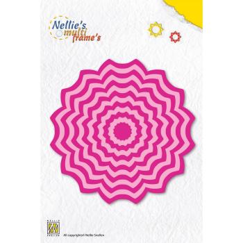 Nellie Snellen - Stanzschablone "Flower-2" Multi Frame Dies