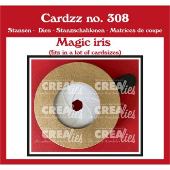 Crealies - Stanzschablone "Magic Iris" Cardzz Dies