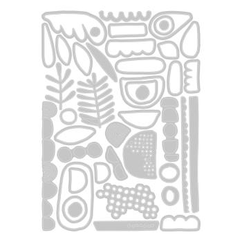 Sizzix - Stanzschablone "Abstract Elements " Thinlits Craft Dies