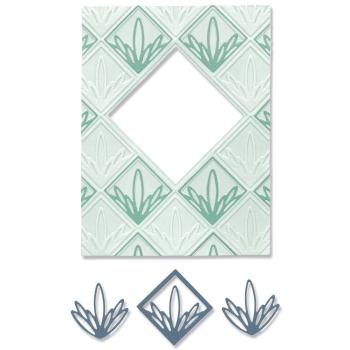 Sizzix - 3D Prägefolder "Ornate Frame" Embossing Folder