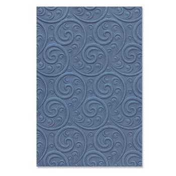 Sizzix - 3D Prägefolder "Ornamental Spiral" Embossing Folder