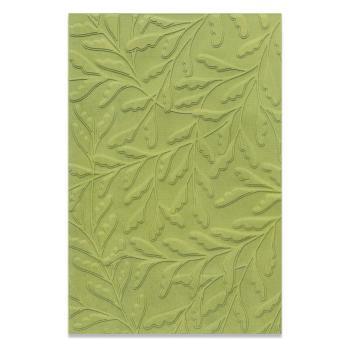 Sizzix - 3D Prägefolder "Delicate Leaves" Embossing Folder