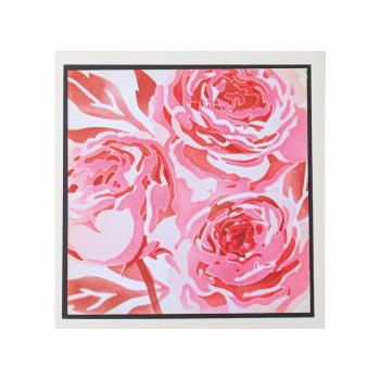 Sizzix - Schablone "Peony" Layered Stencil