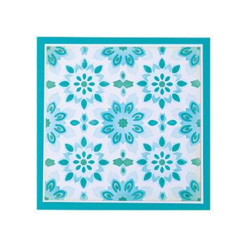 Sizzix - Schablone "Geo Backround" Layered Stencil