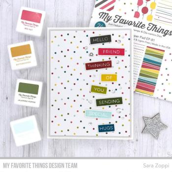 My Favorite Things Stempel "Label Maker Sentiments" Clear Stamp