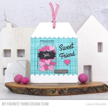My Favorite Things - Stempel "Plaid" 6x6" Background Clear Stamps