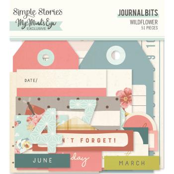 Simple Stories - Stanzteile "Wildflower " Die Cuts