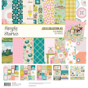 Simple Stories - Collections Kit "Flea Market" 12 Bogen Designpapier