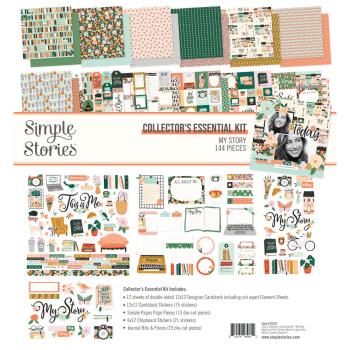 Simple Stories - Collectors Essential Kit "My Story" 12 Bogen Designpapier