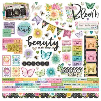 Simple Stories - Aufkleber "Vintage Life in Bloom" Cardstock Sticker 