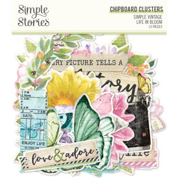 Simple Stories - Stanzteile "Vintage Life in Bloom" Die Cuts