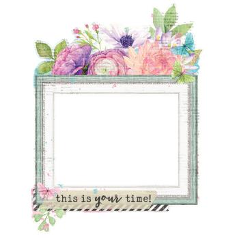 Simple Stories - Chipboard Frames "Vintage Life in Bloom" 