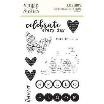 Simple Stories - Stempel "Vintage Life in Bloom" Clear Stamps 