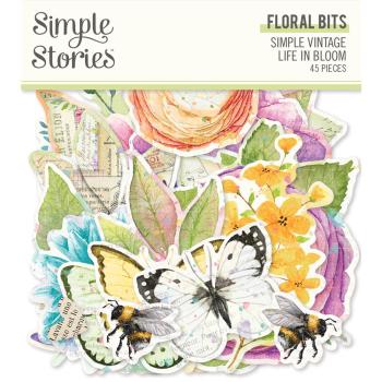 Simple Stories - Collectors Essential Kit "Vintage Life in Bloom" 12 Bogen Designpapier