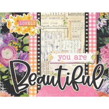 Simple Stories "Vintage Life in Bloom" Simple Cards Kit - Bits & Pieces