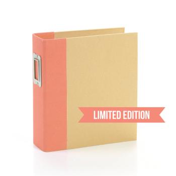 Simple Stories SN@P! Binder "Coral" Album 6x8 Inch