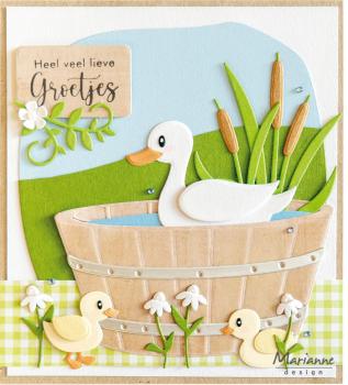 Marianne Design - Stanzschablone "Ducks" Craftables Dies