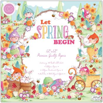 Craft Consortium - Papierblock "Let Spring Begin" Paper Pad 40 Bogen