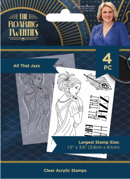 Crafters Companion - Stempel "All That Jazz" Clear Stamps