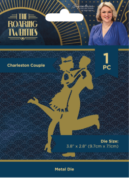 Crafters Companion - Stanzschablone "Charleston Couple" Dies