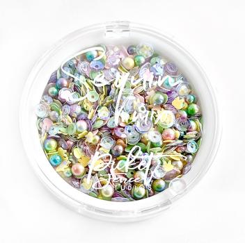 Picket Fence Studios - Pailletten - Streuteile "Easter on Parade" Sequin Mix