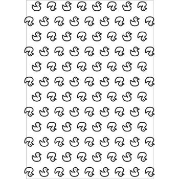 Nellie Snellen - Prägefolder "Duckies" 3D Embossing Folder 