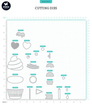 Studio Light - Stanzschablone "Cupcake" Dies