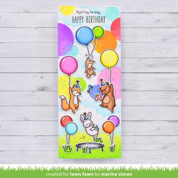 Lawn Fawn - Schablone "Balloons" Stencil