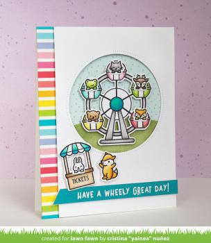 Lawn Fawn - Stempel "Coaster Critters" Clear Stamps