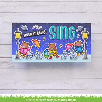 Lawn Fawn - Stempel "Here for You Bear" Clear Stamps