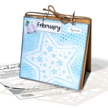 Polkadoodles DIY Kalender Kit "Perpetual" Calendar Template