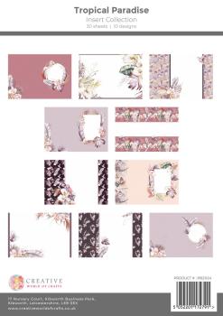 The Paper Boutique - Designpapier "Tropical Paradise" Insert Collection A4 - 30 Bogen