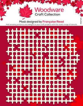 Woodware - Schablone "Worn Mesh" Stencil