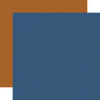 Echo Park - Cardstock "Dream Big Little Boy" Coordinating Solids Paper 12x12 Inch - 6 Bogen 