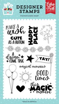 Echo Park - Stempelset "This Magic Moment" Clear Stamps