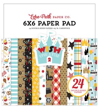 Echo Park - Designpapier "Wish Upon A Star 2" Paper Pack 6x6 Inch - 24 Bogen