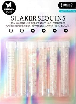 Studio Light - Shaker Elemente - Pailetten "Faceted" Sequins