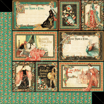 Graphic 45 - Designpapier "Enchanted Forest" Deluxe Collectors Edition 12x12 Inch - 24 Bogen