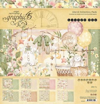 Graphic 45 - Designpapier "Little One" Collection Pack 12x12 Inch - 16 Bogen