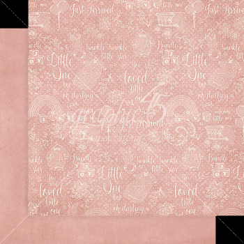 Graphic 45 - Designpapier "Little One" Patterns & Solid Pad 12x12 Inch - 16 Bogen