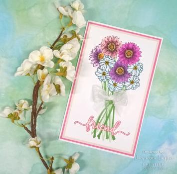 Creative Expressions - Stempelset A6 "Floral Delivery" Clear Stamps