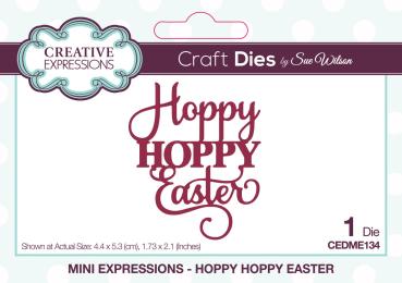 Creative Expressions - Stanzschablone "Hoppy Hoppy Easter" Craft Dies Mini