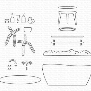 My Favorite Things - Stanzschablone "Bubble Bath" Die-namics