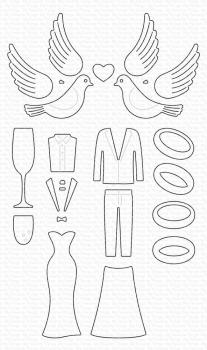 My Favorite Things - Stanzschablone "Let's Say "I Do" Die-namics