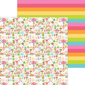 Doodlebug Design - Designpapier "Over The Rainbow" Paper Pack 6x6 Inch - 24 Bogen